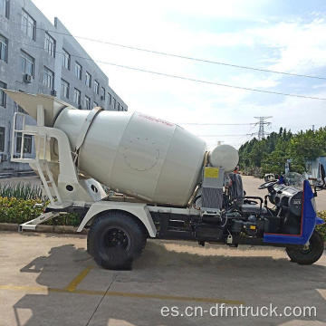 Mezclador de concreto Dongfeng 2CBM Vehículo de tres ruedas